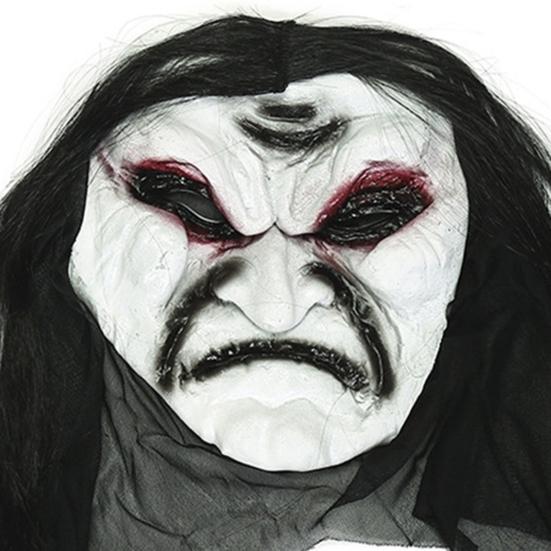 Maska na twarz Straszna Oddychająca PVC Przerażająca Halloweenowa Maska na twarz na imprezy maskowe