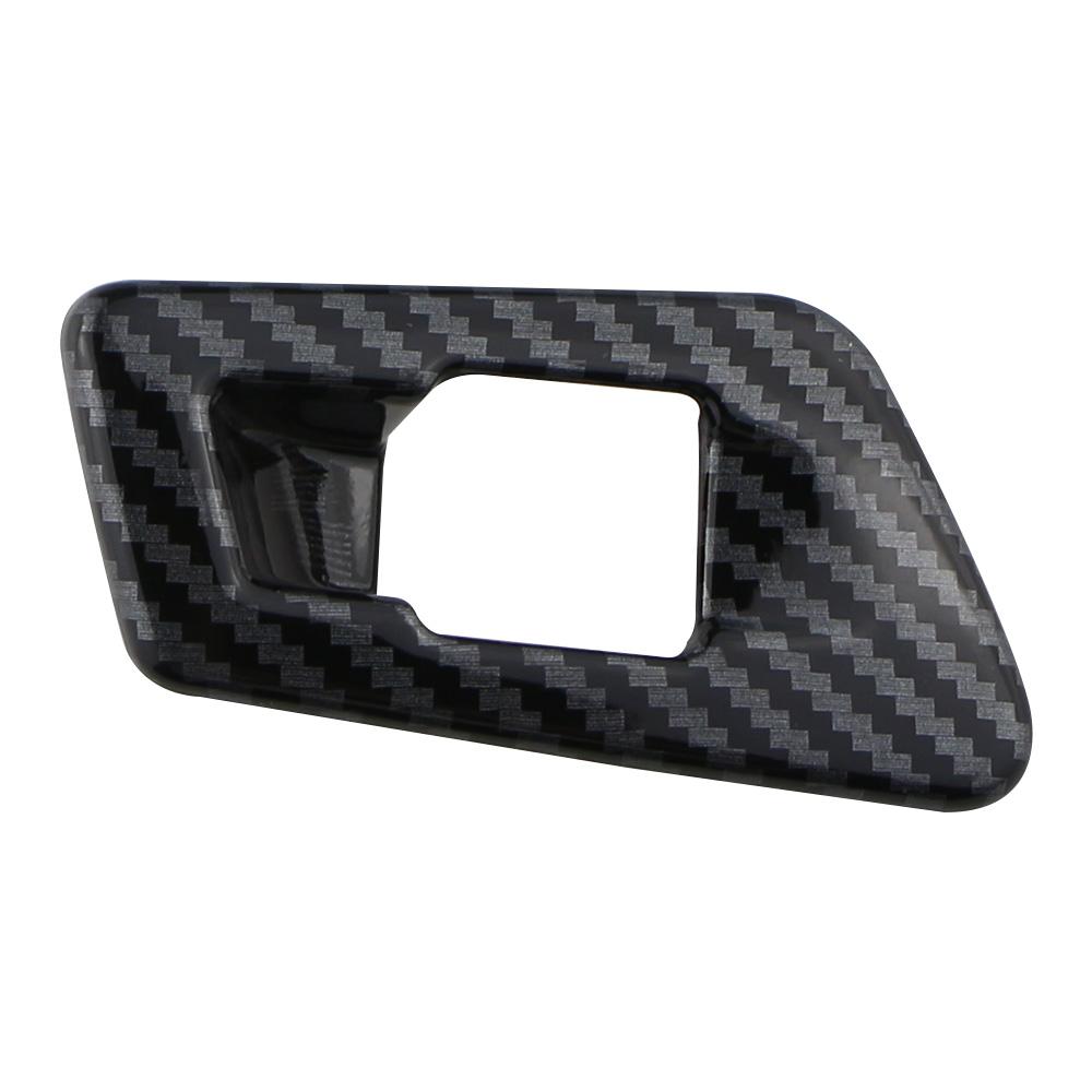 For Volkswagen VW T-roc Troc 2018 2019 2020 2021 2022 2023 LHD Trunk Tailgate Open Switch Button Sticker Trim Cover Accessories
