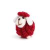 Nordic Style Lamb Ornament Wool Felt Cartoon Sheep Doll Gifts Christmas Sheep Figurine  Home Decor