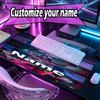 Custom Name Personalized Jinx Pattern Mousepad, Laptop PC Desk Mat, Decorative Desk Mat for Home Keyboard Pad Gift
