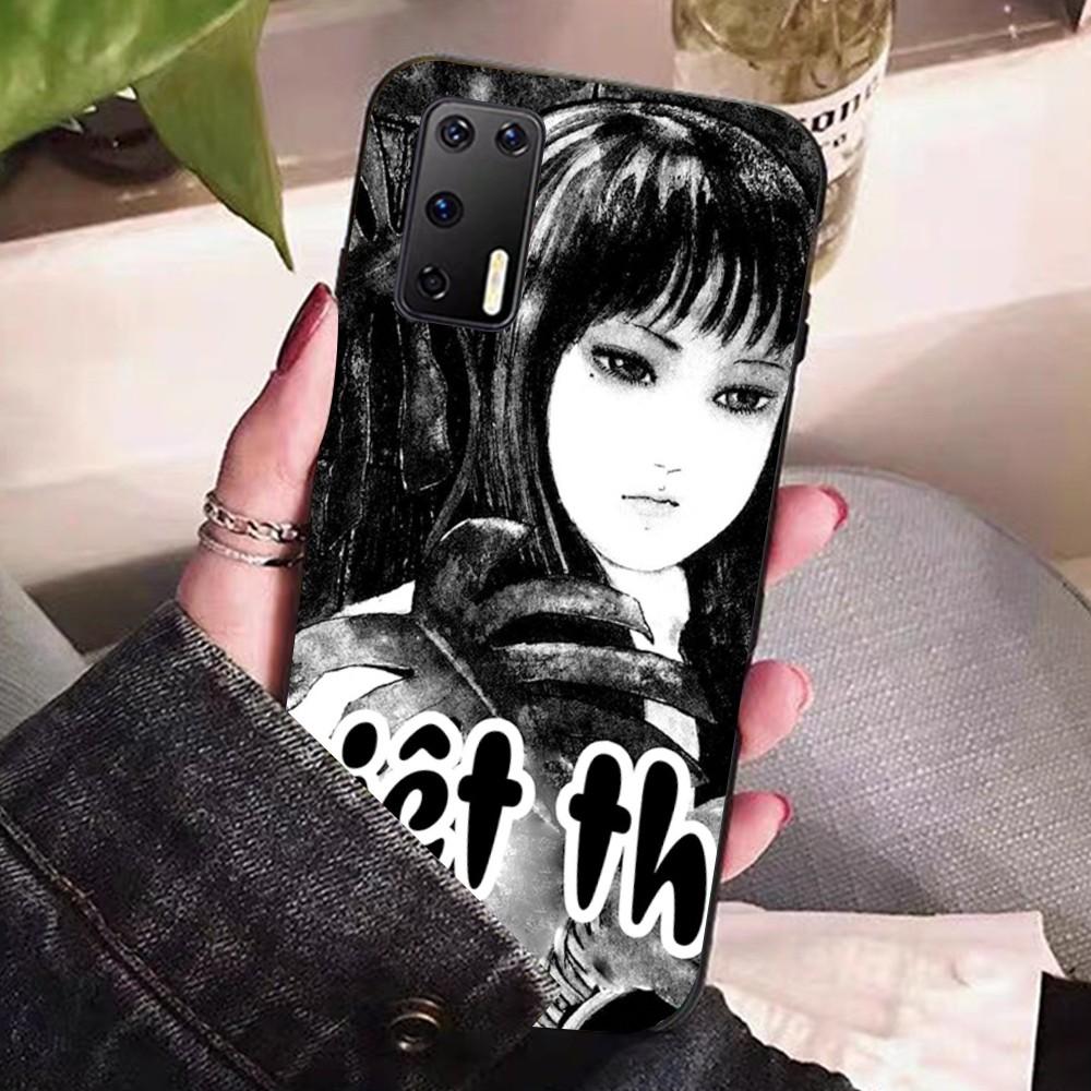 Horror Comic Tomie Handyhülle Für Huawei P 8 9 10 20 30 40 50 Pro Lite Psmart Honor 10 lite 70 Mate 20lite