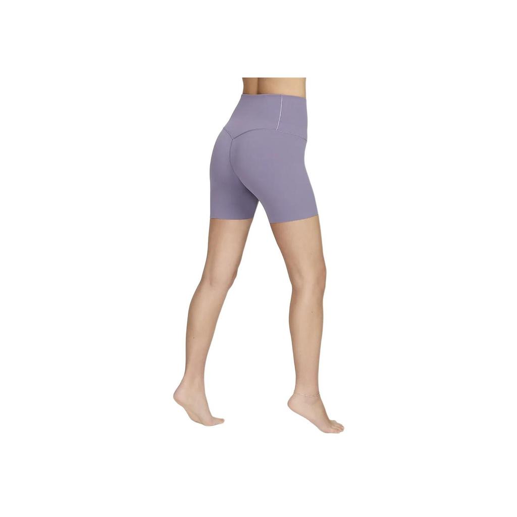 Nike Zenvy Air Series Solid Quick-Dry High-Waisted Casual Comfortable Cycling Pants Women Bottoms Deep-Purple FN3157-509