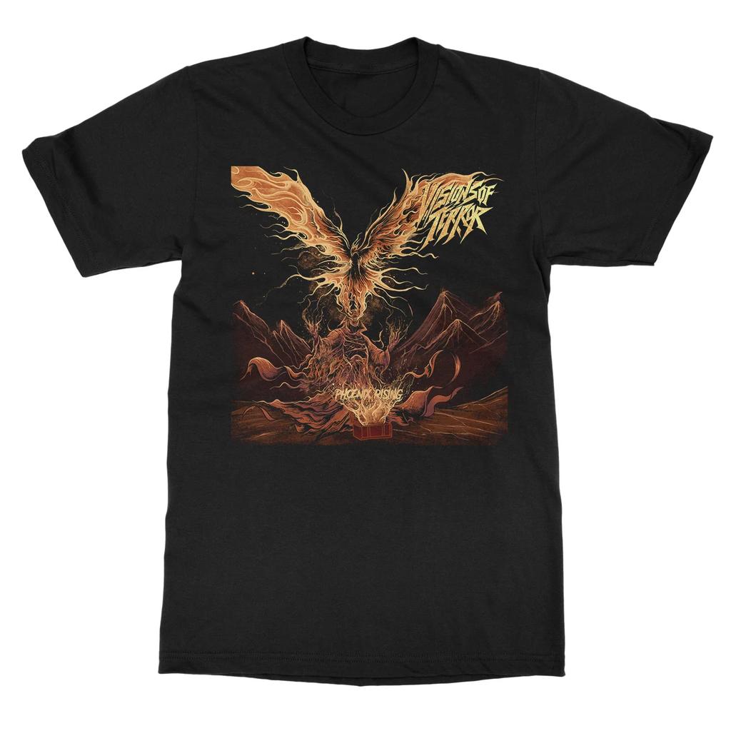 Visions of Terror Logo A Casual Tshirt Luxury Brand for Men and Women Top
