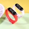 Waterproof White Light LED Sports Watch for Primary & Middle School Students