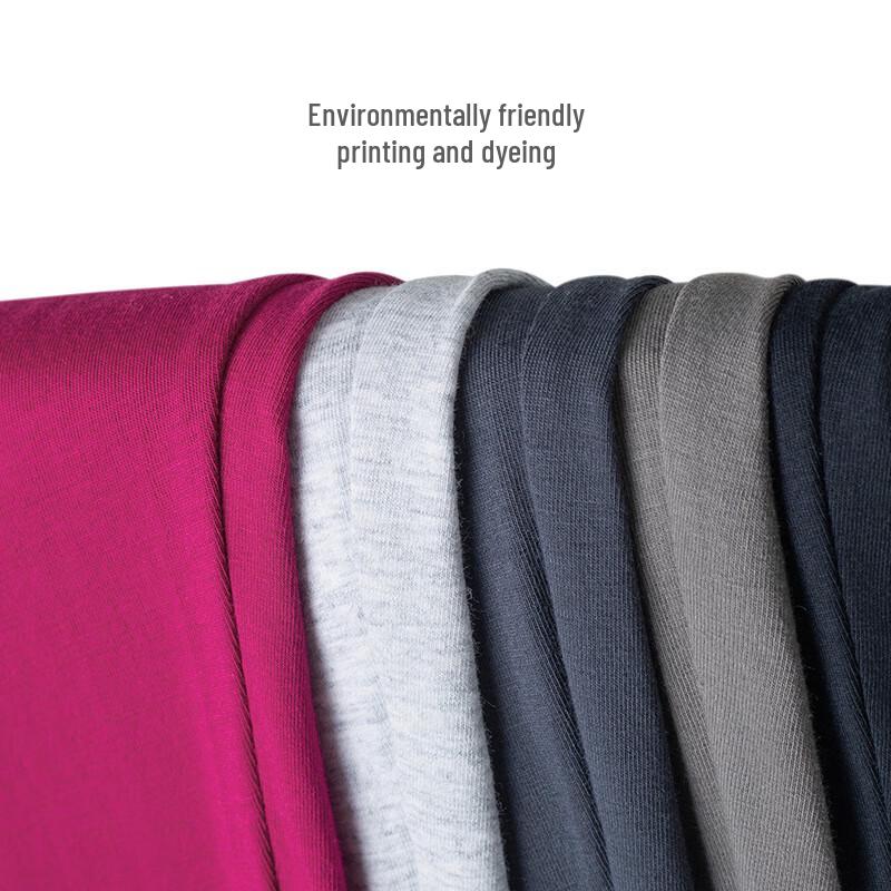 Schiesser Men's 3A Antibacterial Combed Cotton Crew Neck Thermal Underwear Set