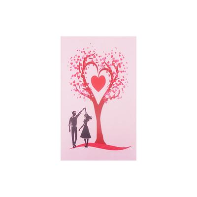 3D ,Up Anniversary Greeting Card , Love Couple Heart Design For Wedding, Anniversary &