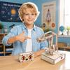 DIY Wireless Remote Control Mechanical Arm Kit Educational Assembly Model for STEM Learning and Robotics Practice Projects