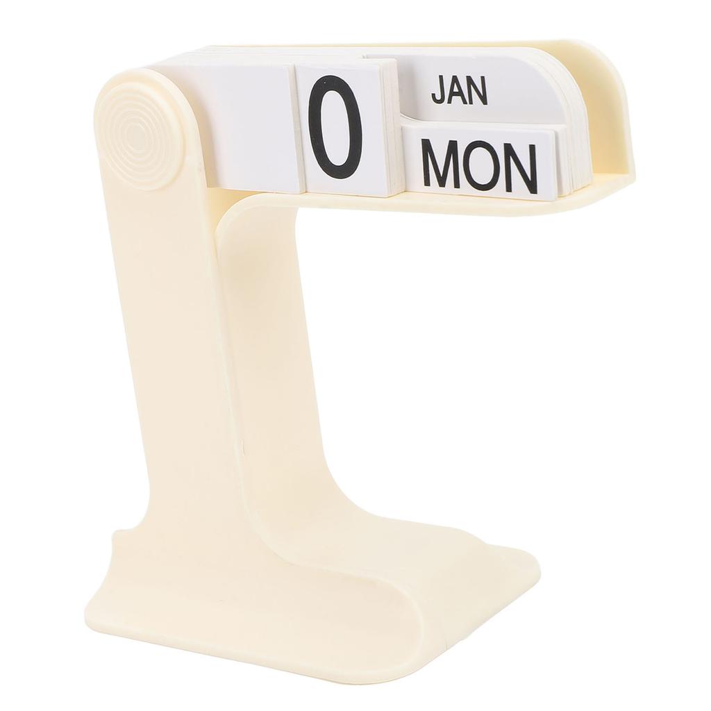 Flipping Simple Calendar Desktop Decoration Stress Relief Ornament Month Date and Day Boards Flip