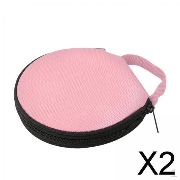 2x CD DVD Bag, Holder for Car Oxford Cloth 20 Capacity Small Waterproof Accessories Prevent Scratch
