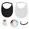 Cânula Traqueal Tubo de Traqueostomia Tampa de Vento Ajustável Capa Protetora contra Poeira Branco Preto Tubo de Traqueostomia Pacote de Cuidados Específicos para o Paciente
