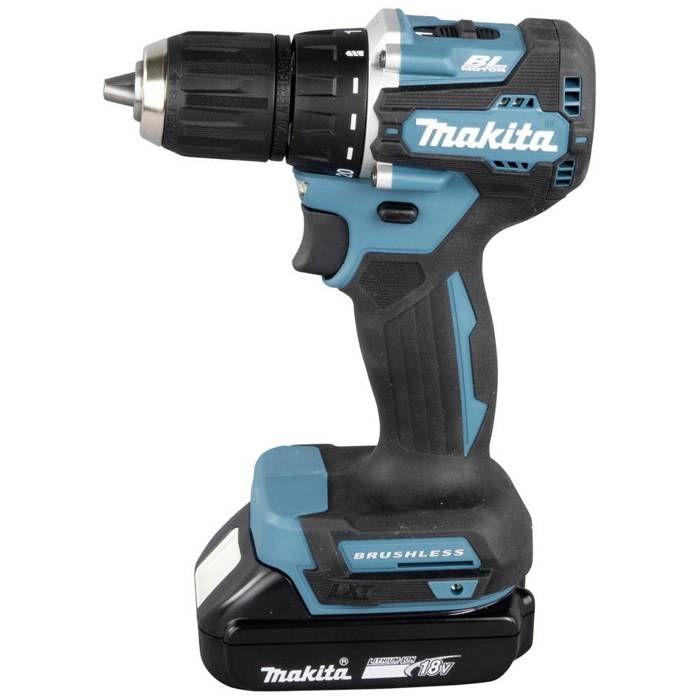 Perceuse et visseuse sans fil - makita - ddf487raj - 18v - 2 batteries - 3 vitesses