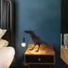 Generic Raven Decor Table Lamp - Lifelike Resin Crow Bird Desk Lamp Creative Animal Styling Light Bedroom Bedside Wall Sconce Lamp Light Decoration -
