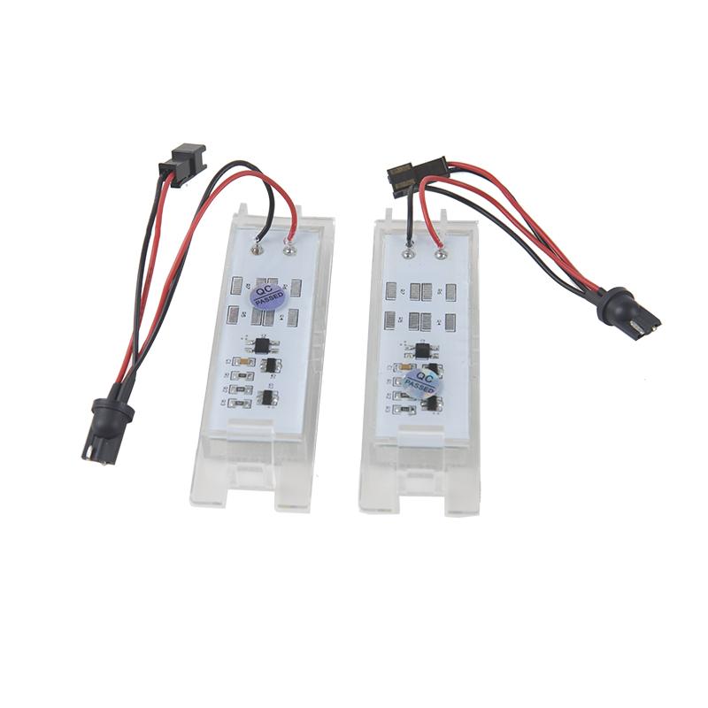 2 buc. Lumină LED pentru plăcuță de înmatriculare Lampă pentru numărul de înmatriculare pentru Opel Astra HJ Corsa CD Insignia Tigra B Twintop Vectra C Zafira B OPC