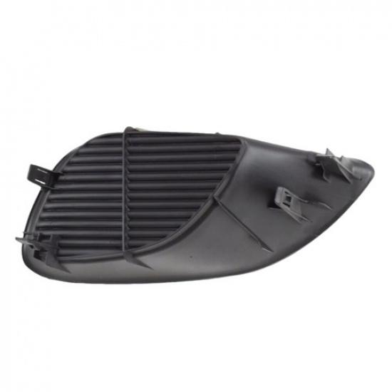 2Pcs Car Front Bumper Fog Light Covers Black For Toyota Yaris Sedan 2007 - 2012