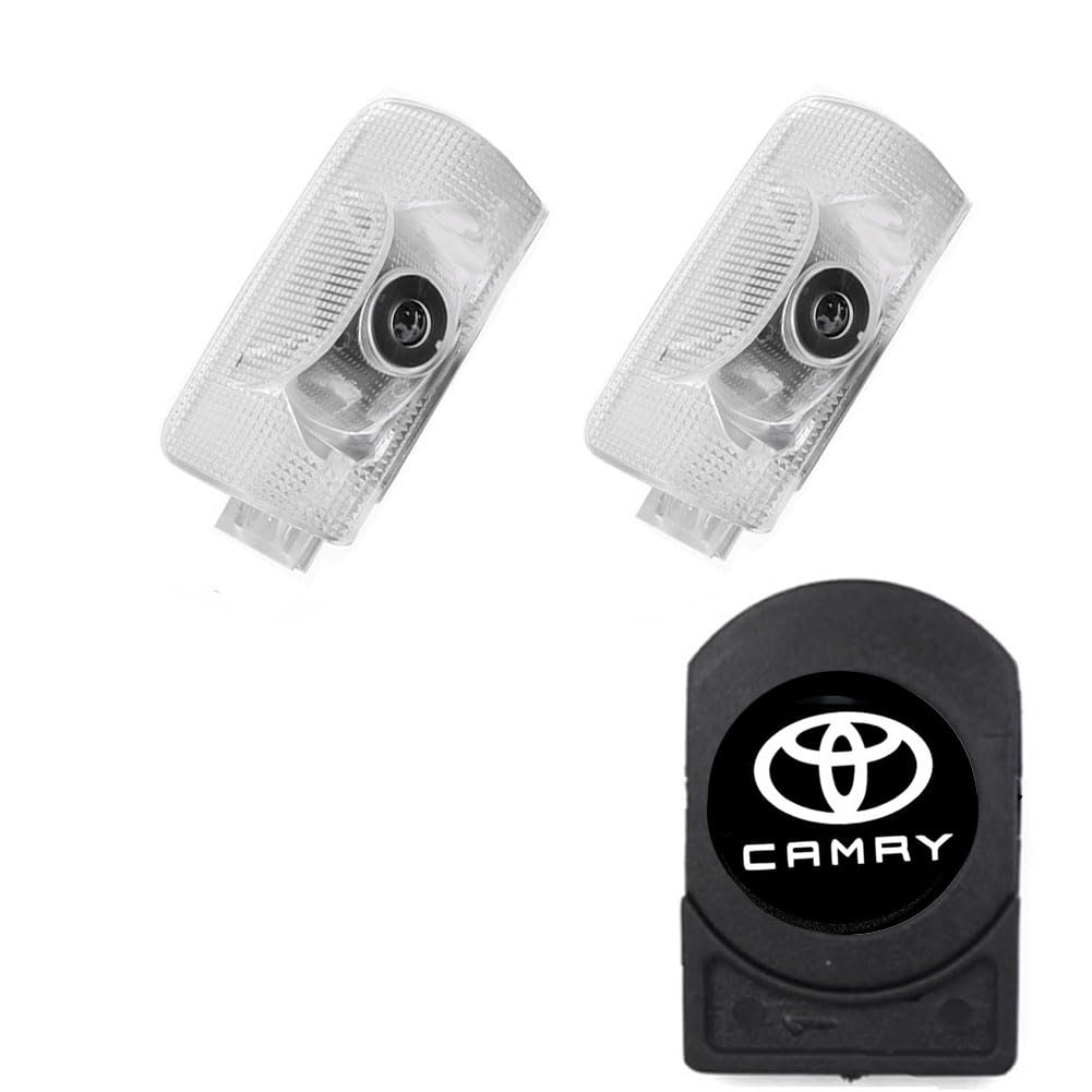 Yaoperfor Car Door Lamp Curtain Lamp Logo Door Welcome Light Courtesy Light for Toyota