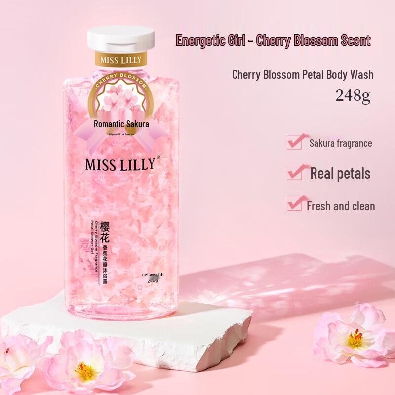 

Missli Cherry Blossom Petal Shower Gel
