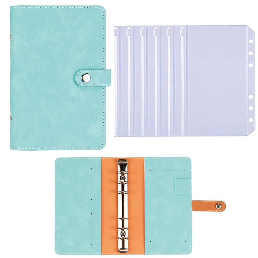 A6 Soft Leather Multifunctional Detachable Binder Journal