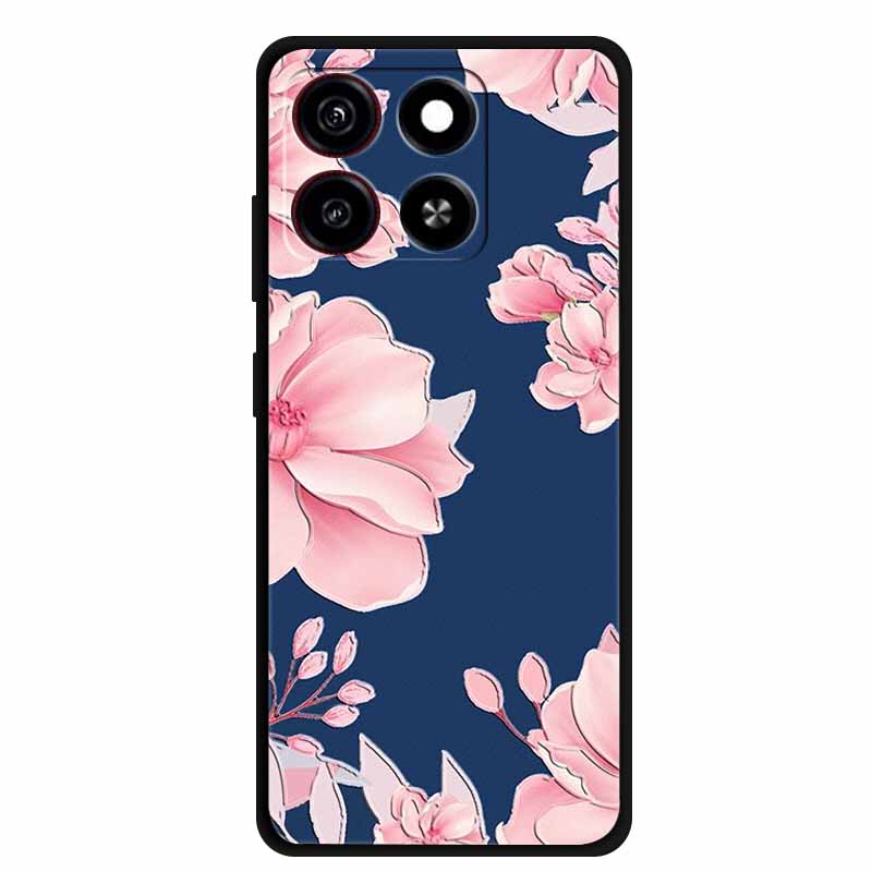 

3D Emboss Case For ZTE Blade A35 A55 Phone Case A 35 55 Coque Flowers Silicone Soft Back Cover For ZTE Blade V70 Axon 70 Case ZTE Blade A35