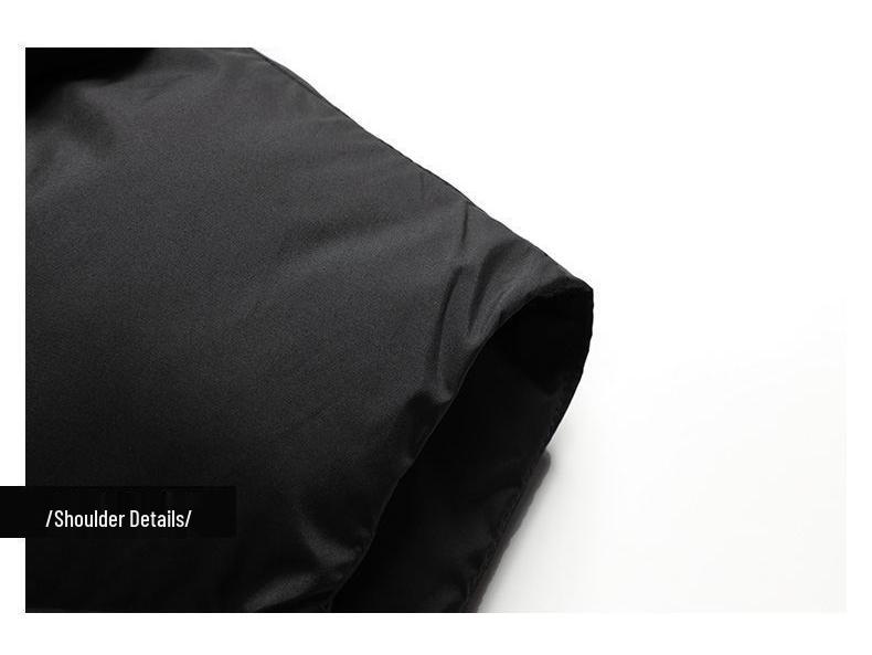 2025 Men's Thickened Warm Winter Cotton Jacket - Casual Cold-Proof Outerwear Vest