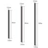 Kinkiet LED - NETTLIFE - 100CM - 34W - Ciepła biel góra-dół - Czarny metal