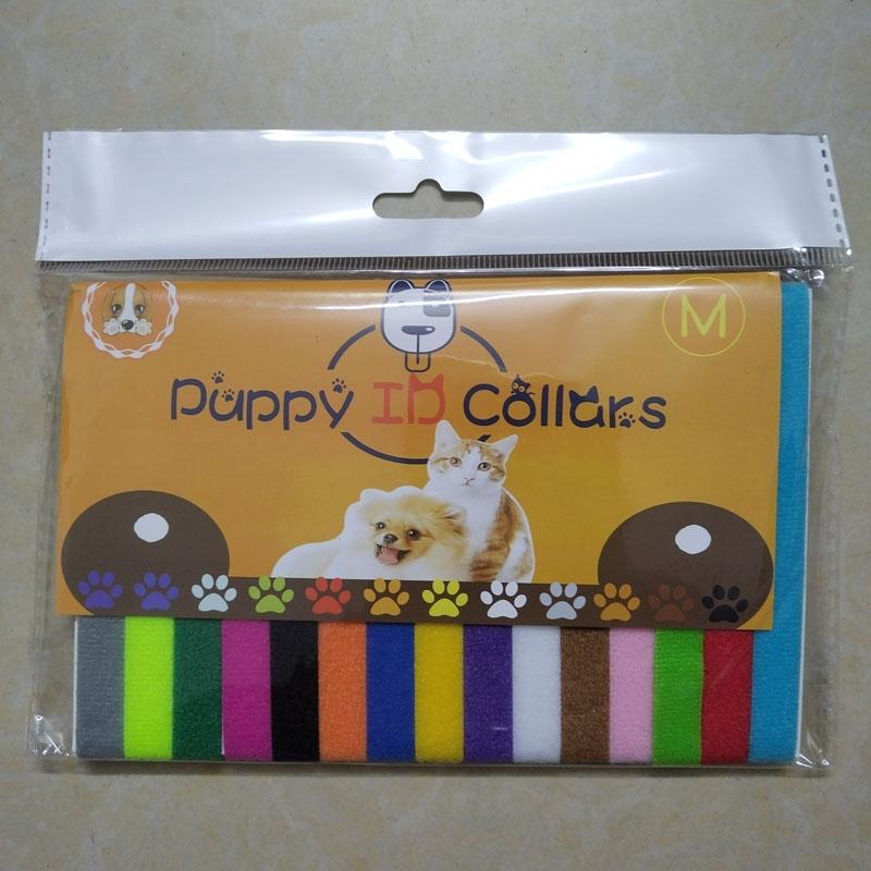 

Ошейники для щенков идентификационные знаки для багажа и груза, веревка, ожерелье для кошек, пояс для маркировки домашних животных M