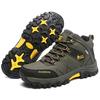 Men's Hiking Boots Waterproof Outdoor Sports Shoes Leather Sneakers Male Plus Size 39-47