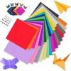 Eclet Neon Origami Paper 15 Cm X 15 Cm Pack of 100 Sheets (10 Sheet X 10 Color) Fluorescent Color Both Side Coloured For