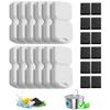 12/20 Packs Pet Cat Water Fountain Replacement Carbon Filters & Sponges Set For S15/S15-Pro/S15-Plus/S15-L Hooise Water Dispense