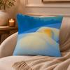 Cute Animals Spring Sleep Series Cushion Cover Anti-dustmite Pillowcase Invisible zipper silky short plush Sofa cushion cover
