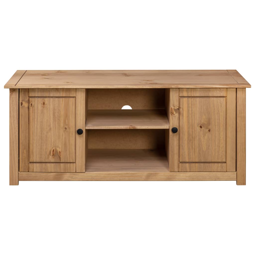 TV Cabinet 120 x 40 x 50 cm Solid Wood Panama Pine
