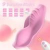 Wearable Remote Control Vibrator Discreet Panty Clitoral Massager, G Spot Butterfly Vibrators with 9 Vibration for Women
