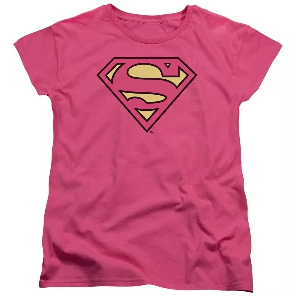 Superman  Classic Logo  Women s T-Shirt L