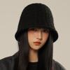 Autumn and Winter New Bucket Hat Women's Simple Versatile Solid Color Bucket Hat Trendy Foldable Washbasin Hat