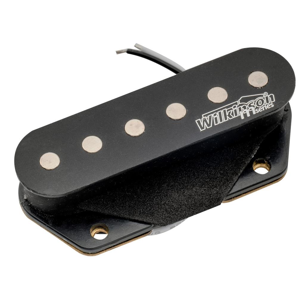 Wilkinson Low Gauss Nashville Sound Ceramic Telecaster Pickup for Electric Guitar Bridge, Black