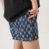 New MLB Denim Shorts Women's Dark Blue 3FDPM0123-50BLS