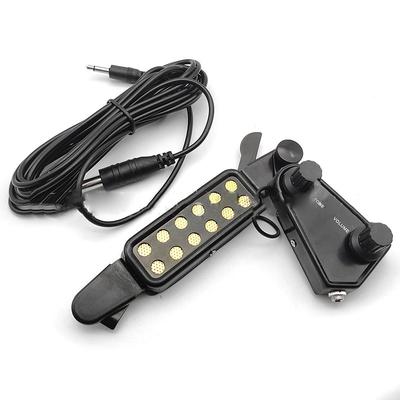 Pastilla para Boca de Guitarra Acústica Agujero para Ajuste de Volumen y Tono Pastilla para Guitarra Acústica Sin Agujero