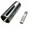 1" To 1-1/8" Crank Shaft Adapter Bushing with 1/4" Extended Key | for Gas Engine Pulley Sheave Sleeve Conversion,Stable Torque Transmission,