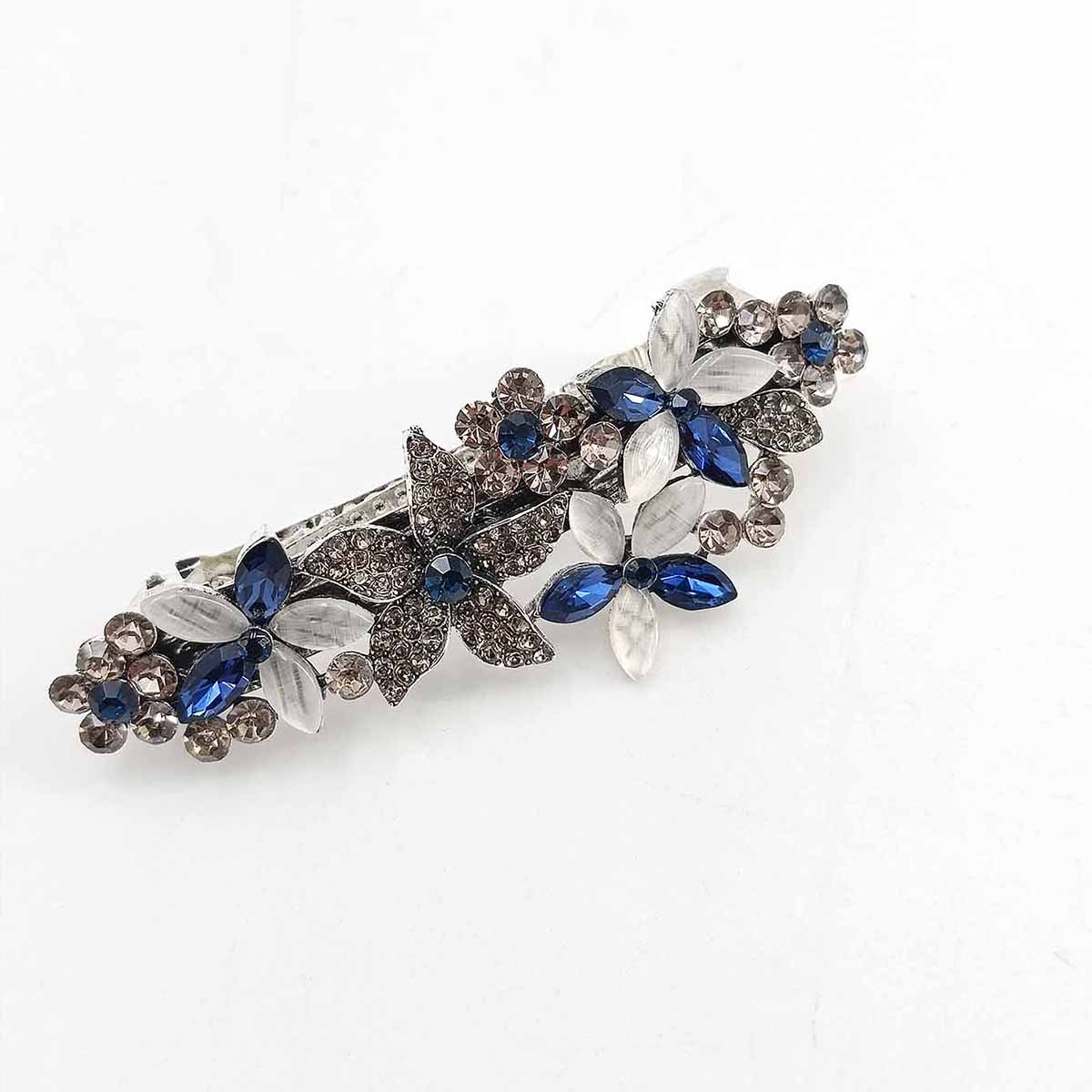 

Новый Ретро Сплав Волосы Кристалл Жемчуг Стразы Цветы Металлическое Украшение На Голову Элегантный Аксессуар для Волос для Женщин