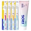 Frog Soft Bristle Toothbrush & Toothpaste Set