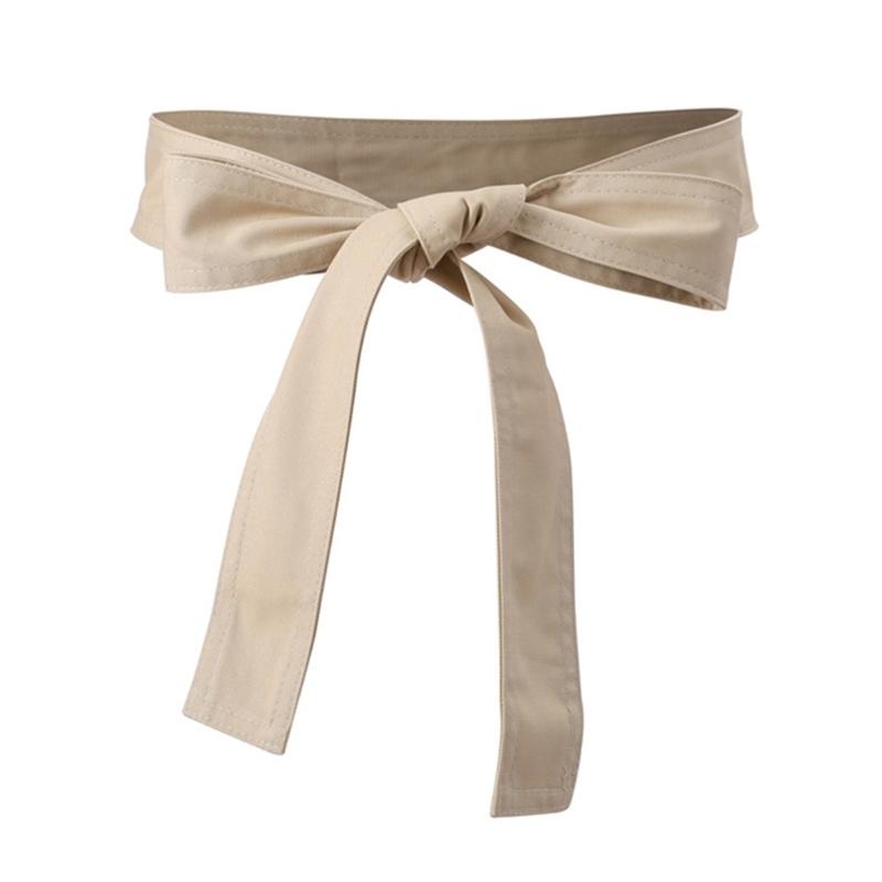 Ribbon Sash Waist Styling Belt Trench Coat Waist Belt All Matching Waist Sash