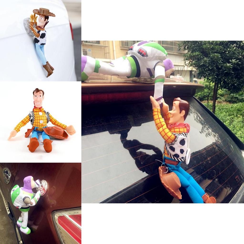Funny 3d Toy Story Woody And Buzz Car Doll Soft Plush Toy Perfect For Collectors Or As A Gift High Quality Material