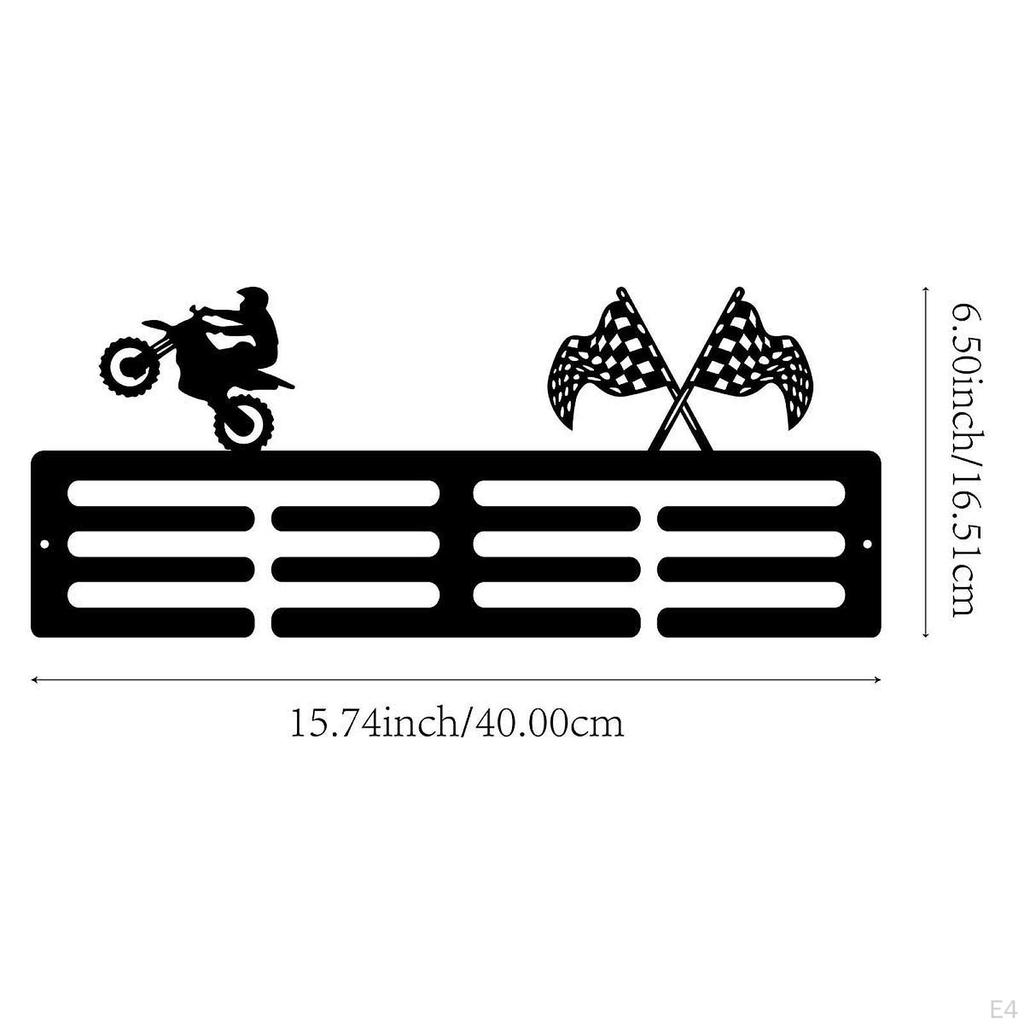 Järnmedaljhängare Prisutställningsställ Praktisk Robust Mångsidig Sporthållare Väggmonterad