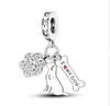 Funny Charm Bead Components Collection Copper Metal Creative Stainless Metal Quirky Small Bead Components Pendant Bead Component Keychain Bracelet