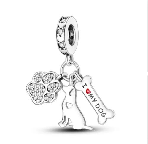 Funny Charm Bead Components Collection Copper Metal Creative Stainless Metal Quirky Small Bead Components Pendant Bead Component Keychain Bracelet