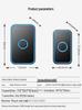 Ultra-Long Range Wireless Remote Doorbell Chime with Elderly Paging Function