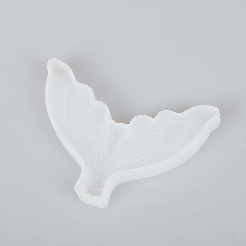 Fairy Mermaid Tail Scale Silicone Fondant Mould Beach Animal Cake Icing Mold