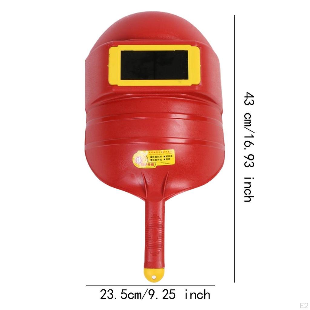 Hand Held Welding Cover Soldering Mask Comfortable Heat Resistant Handheld