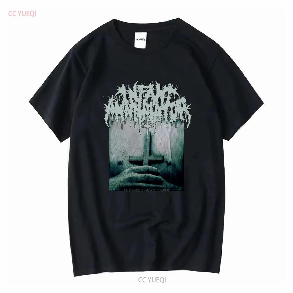 Infant Annihilator The Palpable Leprosy Of Pollution T-Shirt Unisex S bis 5XL Be1195 Vintage gewaschen Bequem Weich Mann