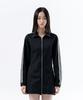 Deogdaibeu Ring Tape Track Mini Dress Black