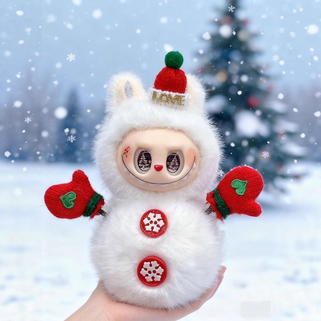 Doll Plush Snowman Doll Schoolbag Backpack Plush Pendant Cute